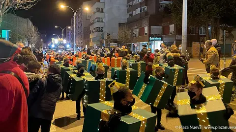 Cabalgata Reyes Magos 2022 en Tudela 17