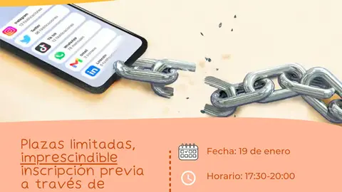 Taller en Tudela de Prevenci&oacute;n en adicci&oacute;n a nuevas tecnolog&iacute;as