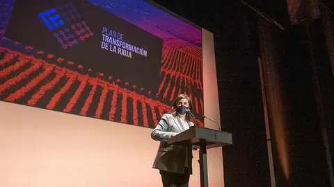 La presidenta del Gobierno de La Rioja, Concha Andreu