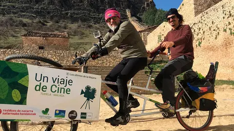 Patxi Uriz y Santi Cord&oacute;n en la verducleta