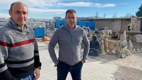 Los hermanos Iv&aacute;n y Tom&aacute;s Lizar Galindo