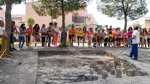Yacimiento romano de San Gregorio en Ribaforada 1