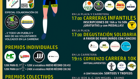 Carrera Nocturna 2022 en Rinc&oacute;n de Soto