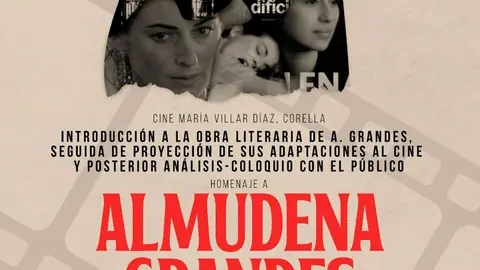 Ciclo de coloquios en Corella sobre Almudena Grandes