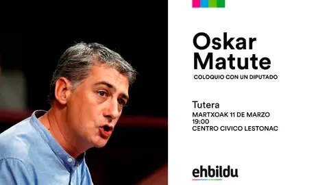 Coloquio en Tudela con Oskar Matute