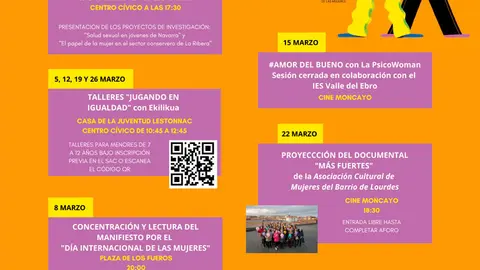 D&iacute;a Internacional de la Mujer 2022 en Tudela