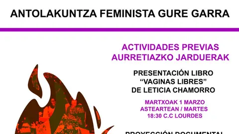Actividades de la Plataforma 8M de Tudela