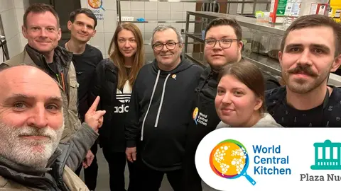 El chef Jos&eacute; Andr&eacute;s y World Central Kitchen ya est&aacute;n en Ucrania
