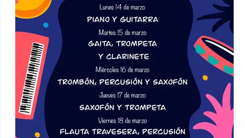 Conciertos en familia 2022 en Murchante