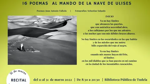Exposici&oacute;n en Tudela &lsquo;16 Poemas al mando de la nave de Ulises&rsquo;
