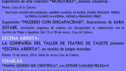 D&iacute;a Internacional de la Mujer 2022 en Tauste