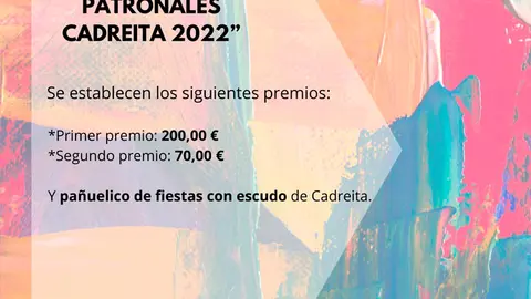 Concurso del cartel de fiestas de Cadreita 2022