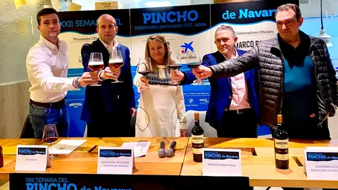 Presentaci&oacute;n en Pamplona de la XXII Semana del Pincho de Navarra
