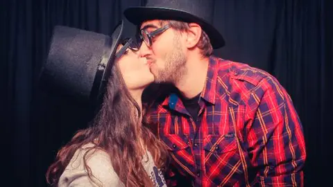 novios pareja