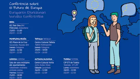 Encuentro en Tudela Europe Direct Navarra &lsquo;Hablemos de Europa&rsquo;