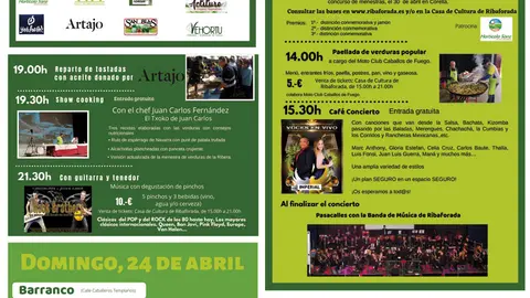 Jornadas de las Verduras 2022 en Ribaforada