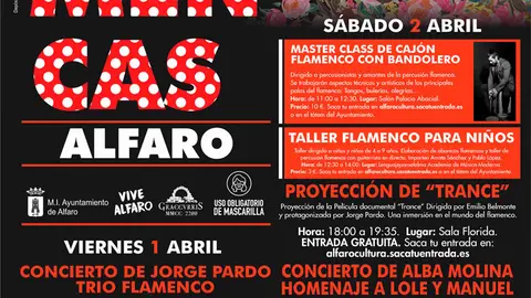 II Jornadas Flamencas 2022 en Alfaro