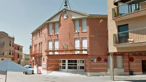 Ayuntamiento Fusti&ntilde;ana, situado en la plaza de los Fueros