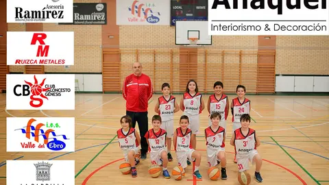 Minibasket masc. mixto G&eacute;nesis