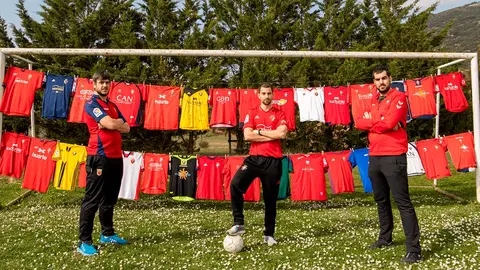 Iker Sesma, Pablo Fr&iacute;as y Javier Fr&iacute;as