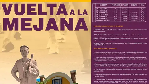 Cartel Vuelta a La Mejana 2022