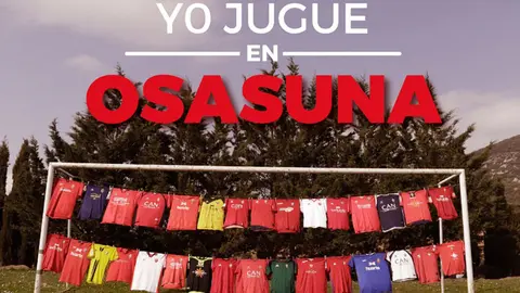 Cartel 'Yo jugu&eacute; en Osasuna'