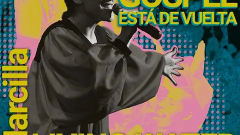 Cartel de G&oacute;spel en Marcilla