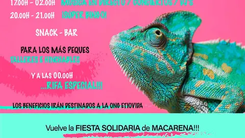 Cartel Fiesta de la Macarena Arnedo