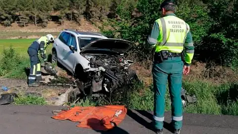 Accidente Fitero Guardia Civil polic&iacute;a 2