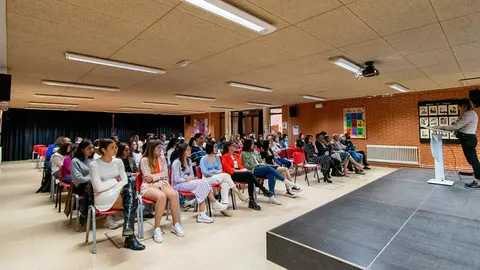 Graduaci&oacute;n del los alumnos del IES Valle del Ebro Bachiller I+