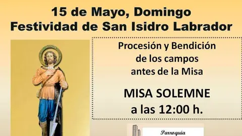 Festividad de San Isidro en Cadreita