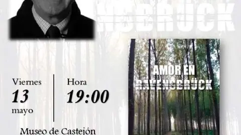 Cartel encuentros con Javier Blazquez en Castej&oacute;n