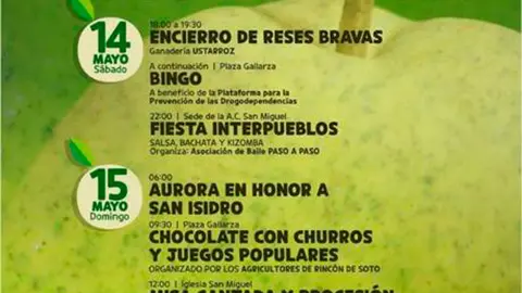 Cartel San Isidro Rinc&oacute;n de Soto