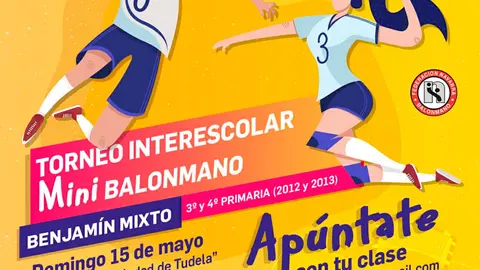 Cartel torneo balonmano