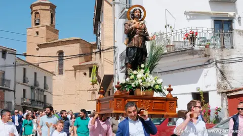 Procesi&oacute;n de San Isidro Labrador en Caparroso 2022