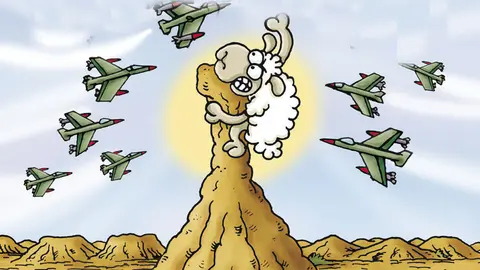 Concentraci&oacute;n Desmantelamiento del pol&iacute;gono de tiro de las Bardenas