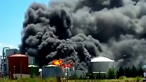Calahorra explosi&oacute;n dep&oacute;sito