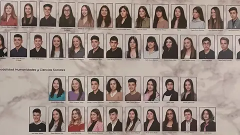 Foto de la Orla de los almnos graduados en el IES Alhama de Corella