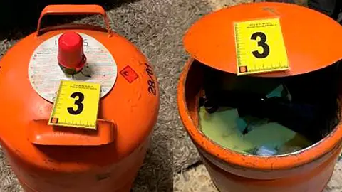 Coca&iacute;na escondida Polic&iacute;a Foral 2