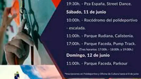 II Jornadas de deporte urbano en Tarazona
