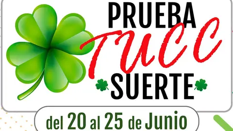 Cartel Prueba TUCC Suerte