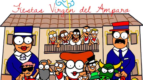 Fiestas patronales en honor a la Virgen del Amparo 2022 en Castej&oacute;n