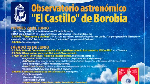 20 Aniversario del Observatorio Astron&oacute;mico &lsquo;El Castillo&rsquo; de Borobia