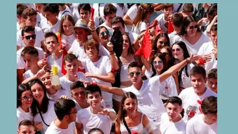 Fiestas de la juventud 2022 en Fusti&ntilde;ana