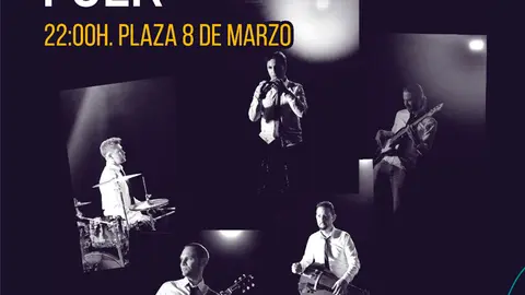 Actuaci&oacute;n en Corella del grupo Divertimento Folk