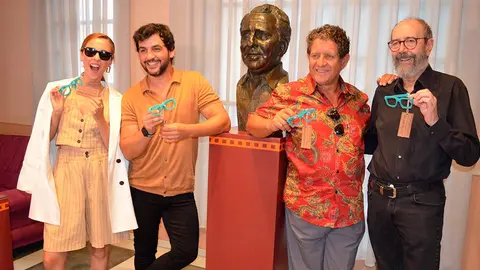 Miguel Rell&aacute;n, Pedro Casablanc, Leticia Dolera y Fran Perea recibieron sus reconocimientos como Premios Tarazona y el Moncayo, Premio Autora de Comedia y Premio Talento de Comedia