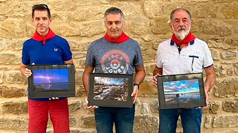 Jos&eacute; Luis Zubiri, Daniel Andi&oacute;n y Alfredo Barcos, ganadores del XV Concurso Fotogr&aacute;fico del Agua de Pitillas