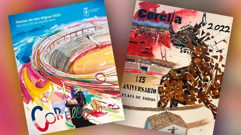 Carteles de San Miguel y de los Festejos taurinos de Corella