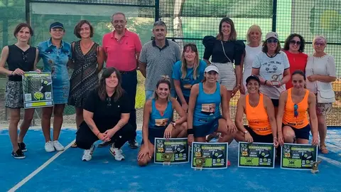 Alfaro I Liga p&aacute;del ADECA femenino 2