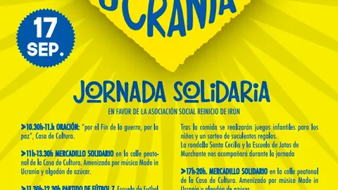 Jornada solidaria &lsquo;Murchante con Ucrania&rsquo;